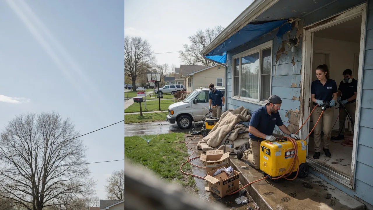 Basement Flood Cleanup in Roaring Spring, PA near me